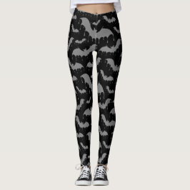 Grijze vleermuizen Mot Nu Goth Gotisch Alternatief Leggings