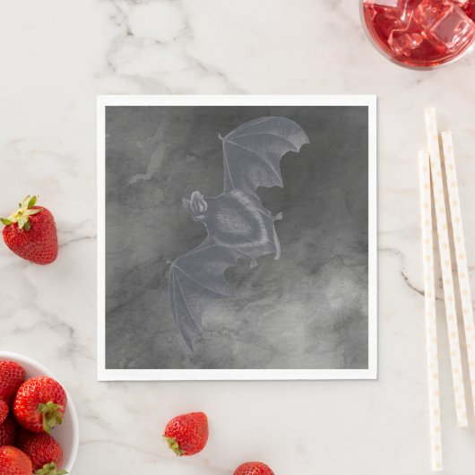  Grijze vliegband op grijze textuur Servet (Insitu)