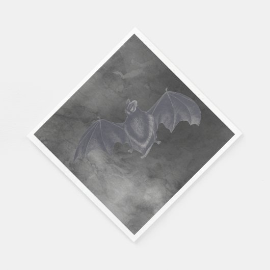  Grijze vliegband op grijze textuur Servet (Hoek)