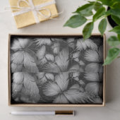 Grijze Vlinders Afdruk Tissuepapier (Geschenk)