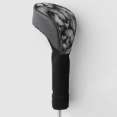 Grijze vlinders Print Golfheadcover (Schuin)