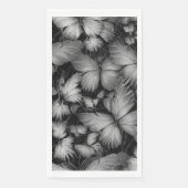 Grijze vlinders Print Servet (Voorkant)