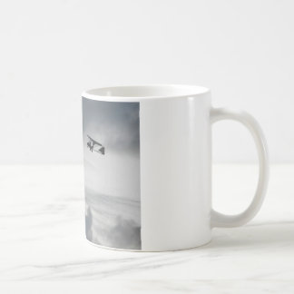 Grijze vlucht koffiemok