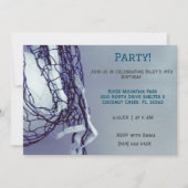 Grijze Volleybal Verjaardag Kaart (Voorkant)