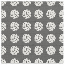 Grijze volleybalvloer gepatterd stof