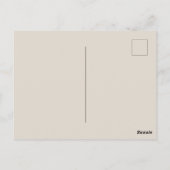 Grijze Vrede Liefde Retro Groovy 18e Verjaardag Briefkaart (Achterkant)