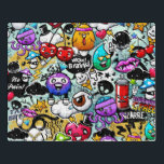 Grijze vruchten en groenten Graffiti Puzzel<br><div class="desc">Grijze vruchten en groenten Graffiti</div>
