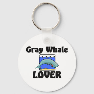 Grijze walvis sleutelhanger
