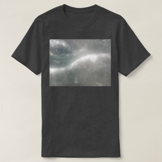 Grijze walvis t-shirt (Design voorkant)