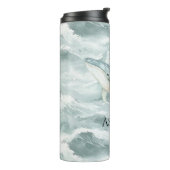 grijze walvis thermosbeker (Gedraaid links)