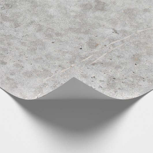 Grijze wand cadeaupapier (Hoek)