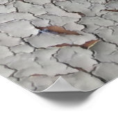 Grijze wandverf in racking poster (Hoek)