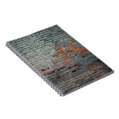 Grijze wandverf notitieboek (Rechterzijde)