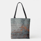 Grijze wandverf tote bag (Achterkant)