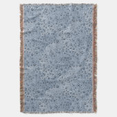 Grijze waterdruppels van Gunmetal Deken (Voorkant Verticaal)