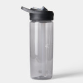 Grijze waterfles met wit AMBS-logo (Rechts)