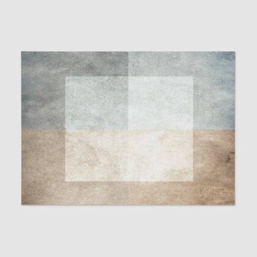 grijze waterverf-achtige abstracte afbeelding tissuepapier (Voorkant)