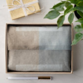 grijze waterverf-achtige abstracte afbeelding tissuepapier (Geschenk)