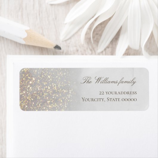 grijze waterverf etiket (Insitu)