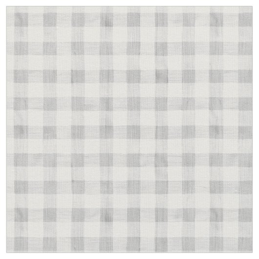 Grijze Waterverf Gingham Fabric Stof (Close Up)