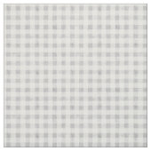 Grijze Waterverf Gingham Fabric Stof (Swatch)