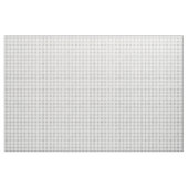 Grijze Waterverf Gingham Fabric Stof (Fat Quarter)