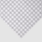 Grijze Waterverf Gingham Weefpapier Tissuepapier (Detail)