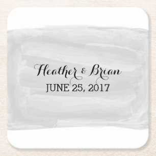 Grijze Waterverf Onderzetters