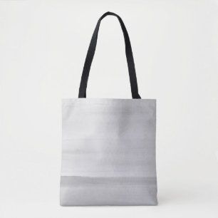 Grijze Waterverf penselen Tote Bag