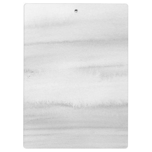 Grijze Waterverf Roze Apple-lesbord Klembord (Achterkant)