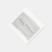 Grijze Waterverf Spider Web Halloween Servetten (Hoek)