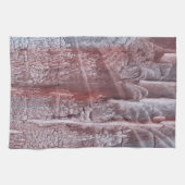 Grijze waterverf theedoek (Horizontaal)