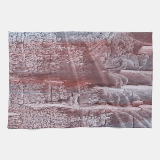 Grijze waterverf theedoek (Horizontaal)