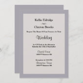 Grijze weddenschappen kaart (Voorkant / Achterkant)
