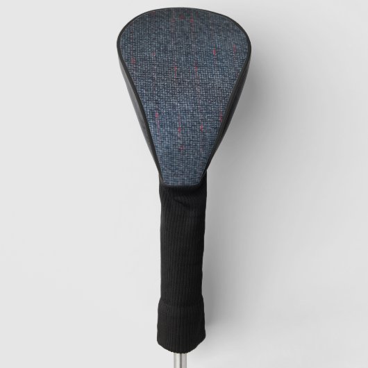 Grijze weefsels golfheadcover (Voorkant)