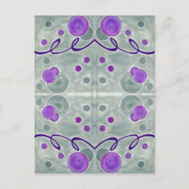 Grijze Wereldbollen Deken Briefkaart