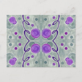 Grijze Wereldbollen Deken Briefkaart