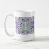 Grijze Wereldbollen Deken Mok (Links)