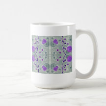 Grijze Wereldbollen Deken Mok