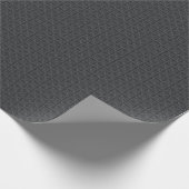 Grijze whisp-opvulpapier cadeaupapier (Hoek)