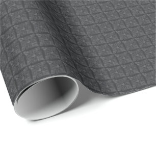 Grijze whisp-opvulpapier cadeaupapier