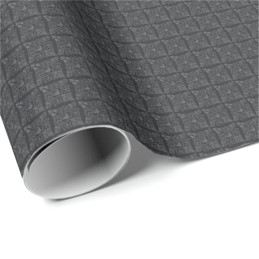 Grijze whisp-opvulpapier cadeaupapier (Rol Hoek)