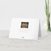 grijze wiet-gisttrekker met foto sepia kaart (Achterkant)