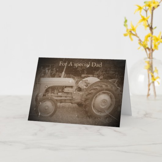 grijze wiet-gisttrekker met foto sepia kaart (Gele Bloem)