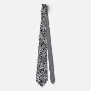 Grijze Wilde Esthetische Halsband Stropdas