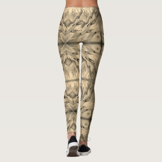 grijze wind leggings (Achterkant)