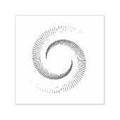 grijze witte achtergrond  zelfinktende stempel (Design)