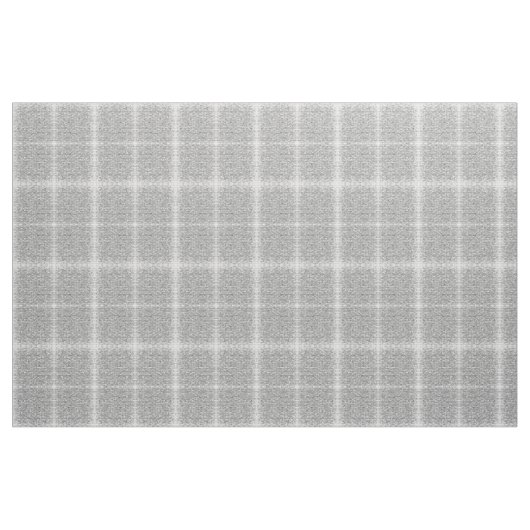 Grijze witte brick Pattern Quilting Square Fabric Stof (Yard (91,4 cm))