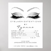 Grijze witte goudmakreel - Lijst met prijzen Poster (Voorkant)