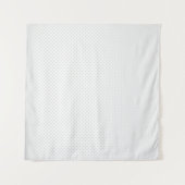 Grijze witte halftoon vierkant wandkleed (Voorkant (horizontaal))
